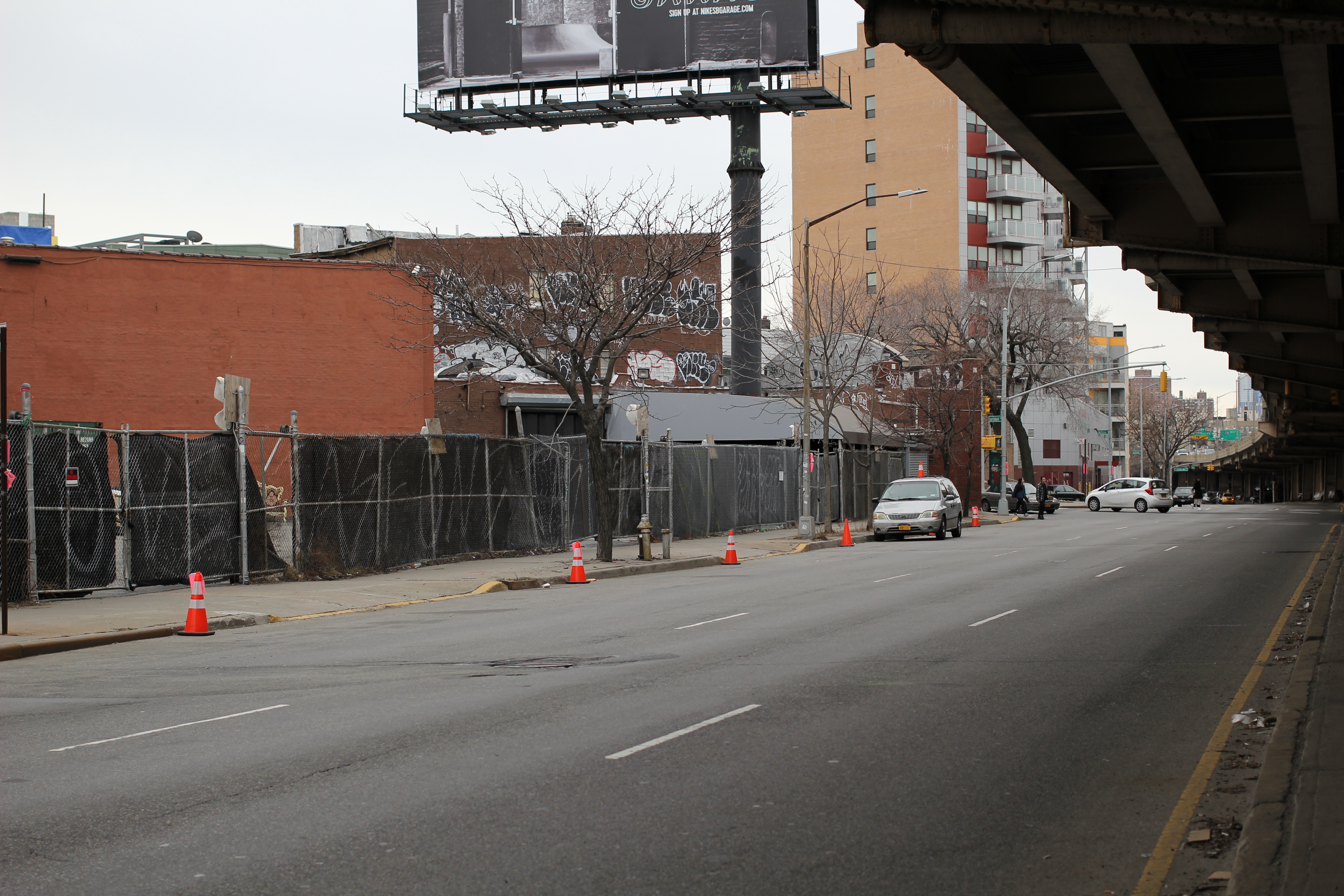 NYC street hold film crew