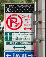 No Stopping Anytime NYC sign black and white